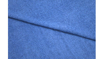 10cm Handtuch-/Bademantelfrottee kobaldblau  (Grundpreis € 16,00/m)